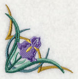 Art Deco Iris - Corner