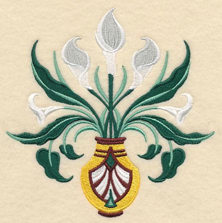 Art Deco Calla Lily Bouquet