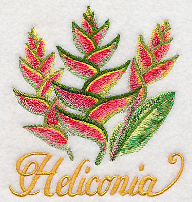 Heliconia in Watercolor