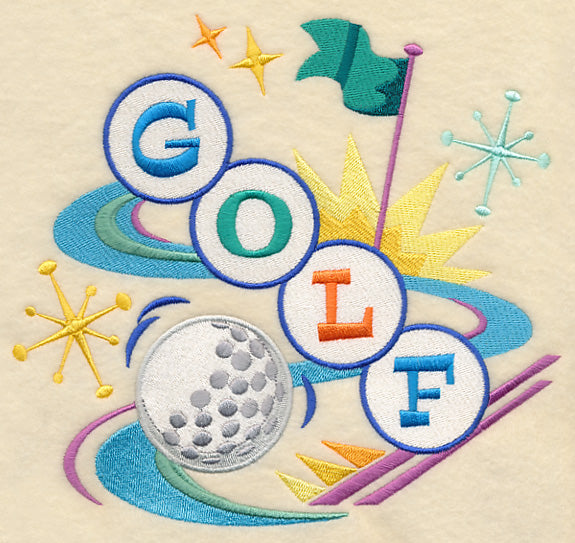 Retro Golf on the Green