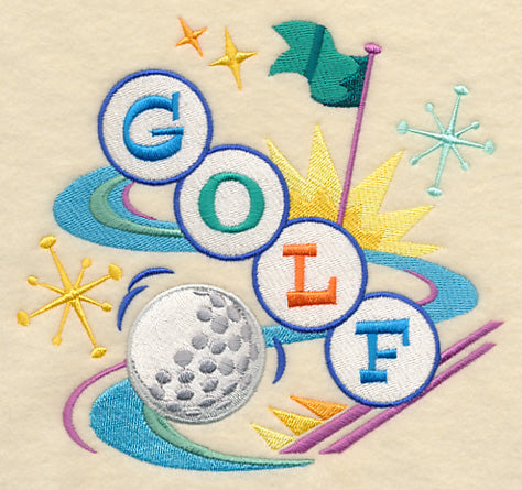 Retro Golf on the Green