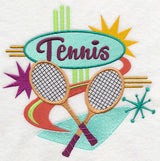 Retro Tennis Racket Medley