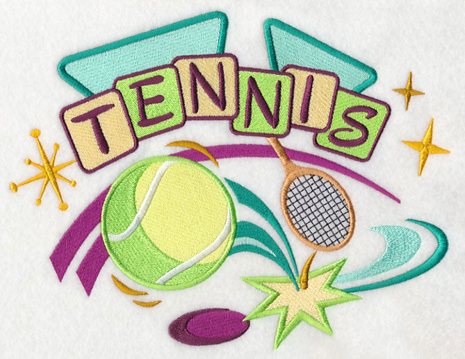 Retro Tennis Ball Medley