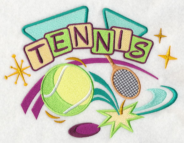 Retro Tennis Ball Medley