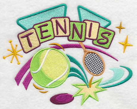 Retro Tennis Ball Medley