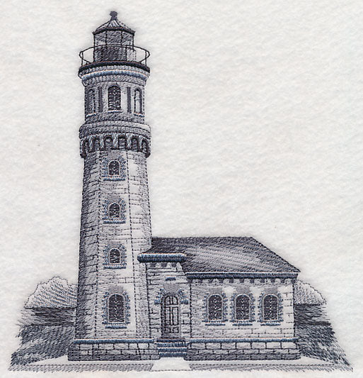 Fort Niagara Light Sketch (New York)