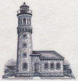 Fort Niagara Light Sketch (New York)