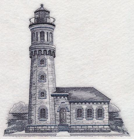 Fort Niagara Light Sketch (New York)