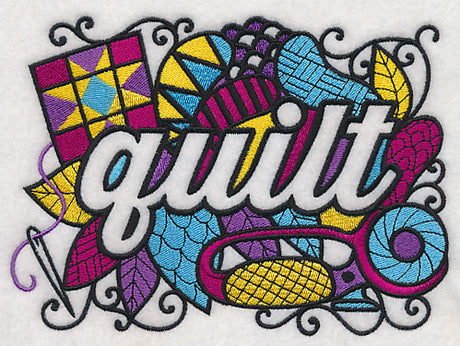 Crafty Quilt (Blackwork)