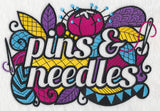 Crafty Pins and Needles (Blackwork)