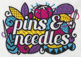 Crafty Pins and Needles (Blackwork)