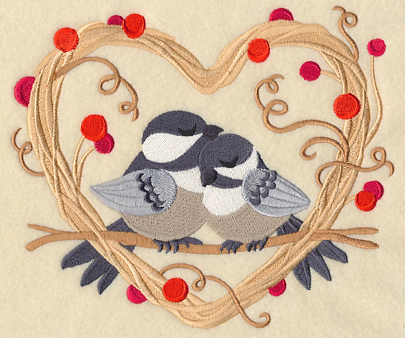 Chickadees Love Nest