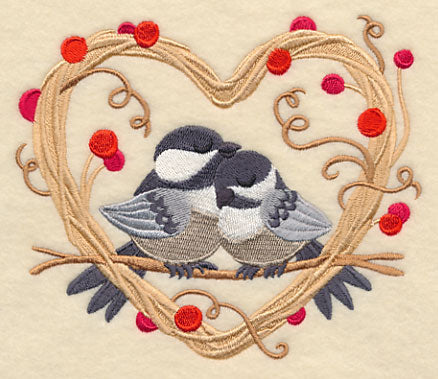 Chickadees Love Nest