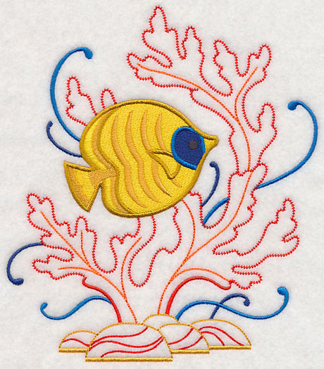 Tropical Fish and Coral (Vintage)
