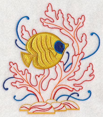 Tropical Fish and Coral (Vintage)