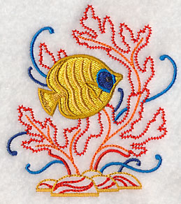 Tropical Fish and Coral (Vintage)