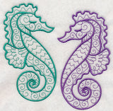 Light and Lovely Seahorses