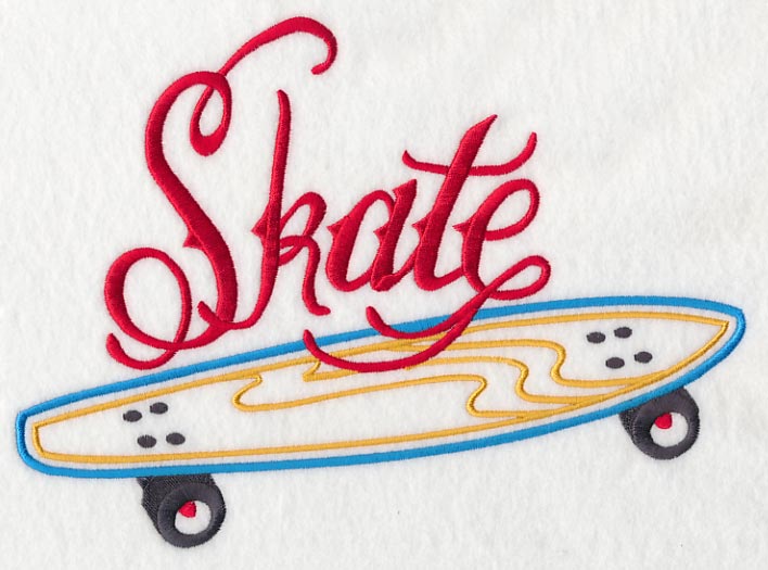Skate with Board