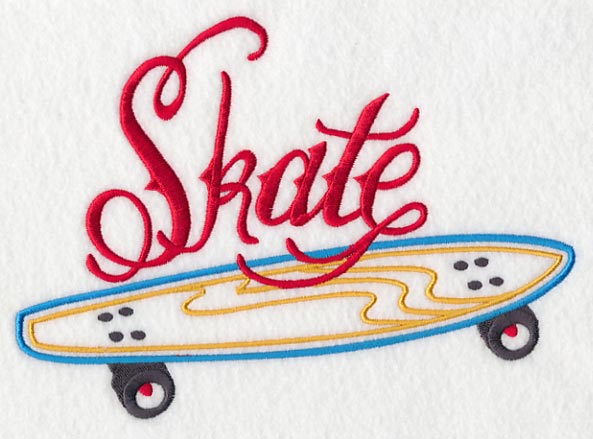 Skate with Board