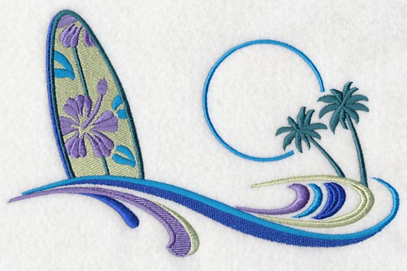 Catch a Wave Surfboard