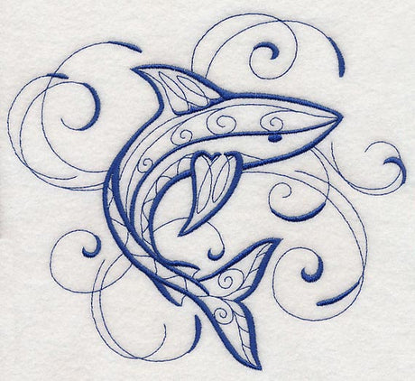 Intricate Ink Sea Life - Shark