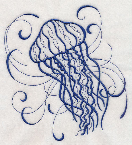 Intricate Ink Sea Life - Jellyfish