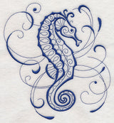 Intricate Ink Sea Life - Seahorse
