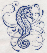 Intricate Ink Sea Life - Seahorse