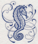 Intricate Ink Sea Life - Seahorse
