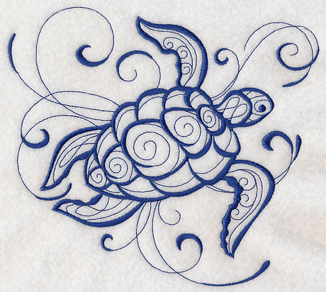 Intricate Ink Sea Life - Sea Turtle