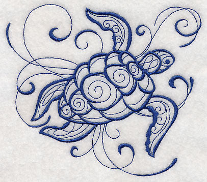 Intricate Ink Sea Life - Sea Turtle