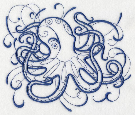 Intricate Ink Sea Life - Octopus