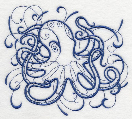 Intricate Ink Sea Life - Octopus