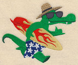 Alligator in Sunglasses