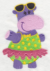 Hippo in Sunglasses