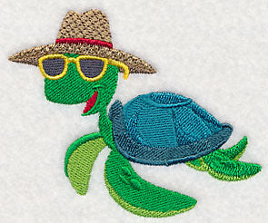 Sea Turtle in Sunglasses