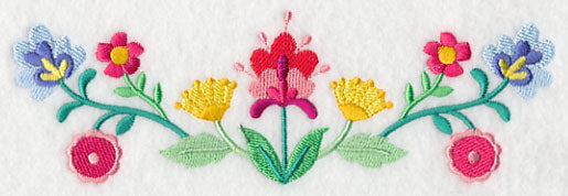 Beautiful Bohemian Blooms Border