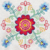 Blossoming Bohemian Flowers (Vintage)