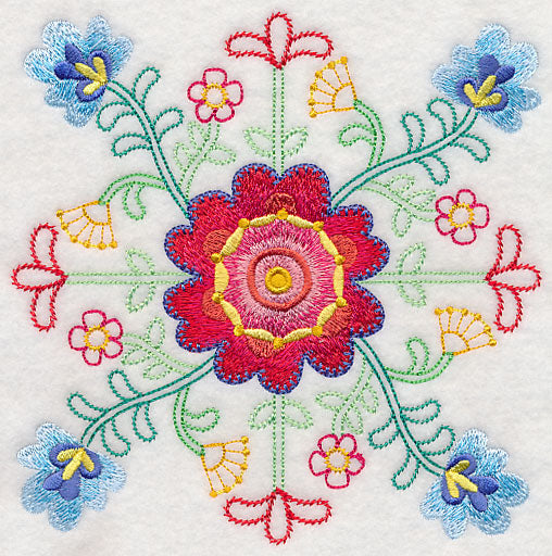 Blossoming Bohemian Flowers (Vintage)