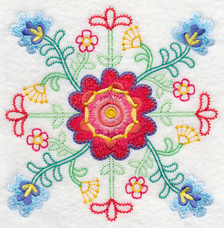 Blossoming Bohemian Flowers (Vintage)