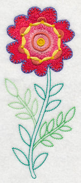 Blossoming Bohemian Flower (Vintage)