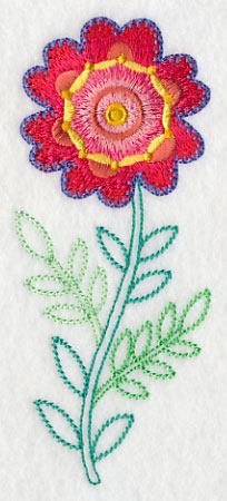 Blossoming Bohemian Flower (Vintage)