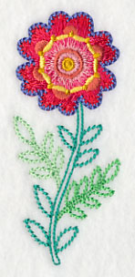 Blossoming Bohemian Flower (Vintage)