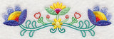 Bohemian Flower Frenzy Border (Vintage)