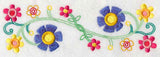 Bohemian Rhapsody Flower Border (Vintage)