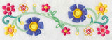 Bohemian Rhapsody Flower Border (Vintage)