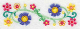 Bohemian Rhapsody Flower Border (Vintage)