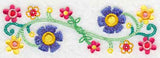 Bohemian Rhapsody Flower Border (Vintage)