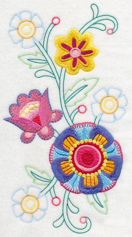 Bohemian Rhapsody Flower Spray (Vintage)