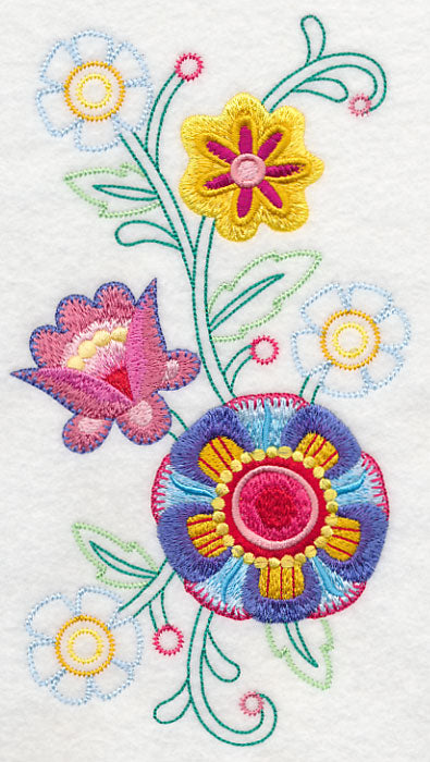 Bohemian Rhapsody Flower Spray (Vintage)